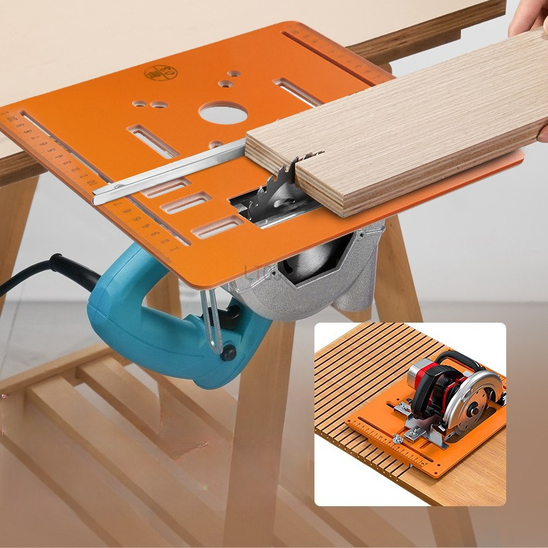Woodworking Kumiko - Plaque de base pour scie circulaire