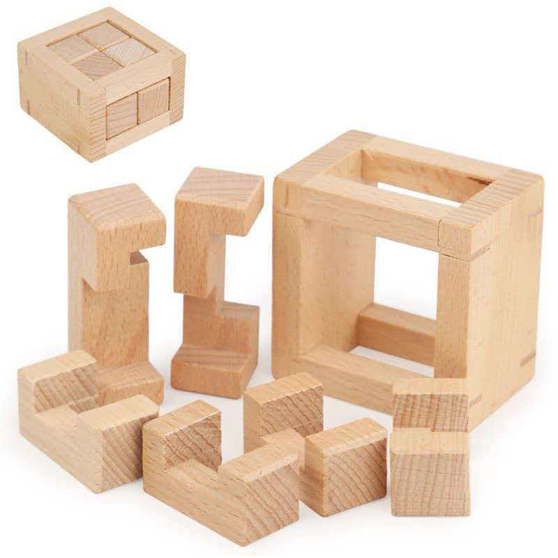 Woodworking Game - Puzzles en bois YueYu II, casse-têtes
