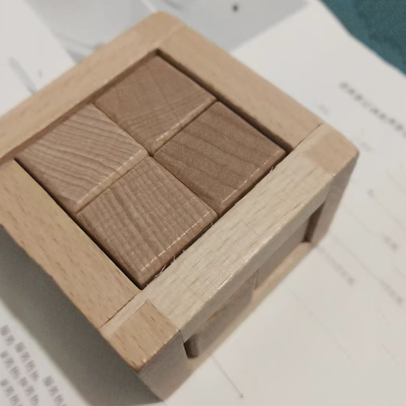 Woodworking Game - Jouets éducatifs de démêlage, Puzzle imbriqué,