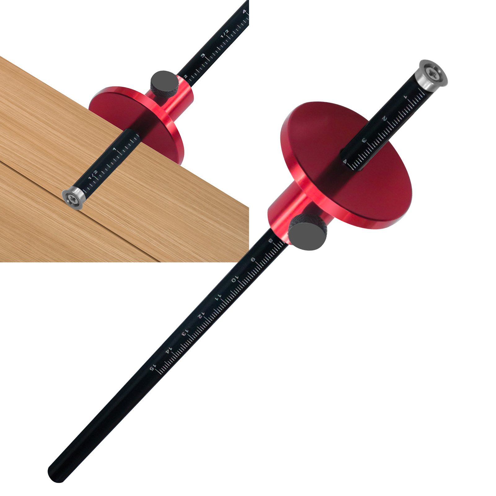 Marking Gauge Tool - Jauge de traçage à roue européenne