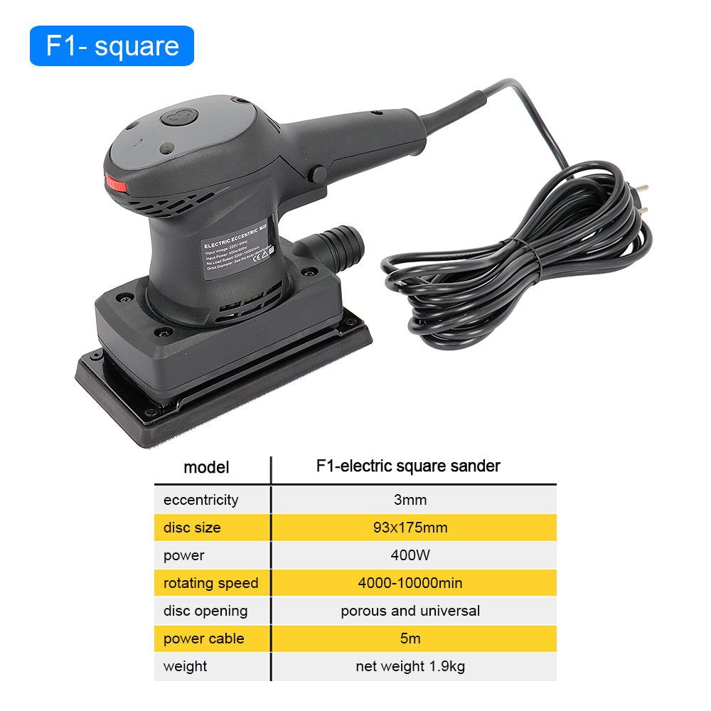 Ponceuse orbitale électrique 4 - Wood Woodworking avis et prix