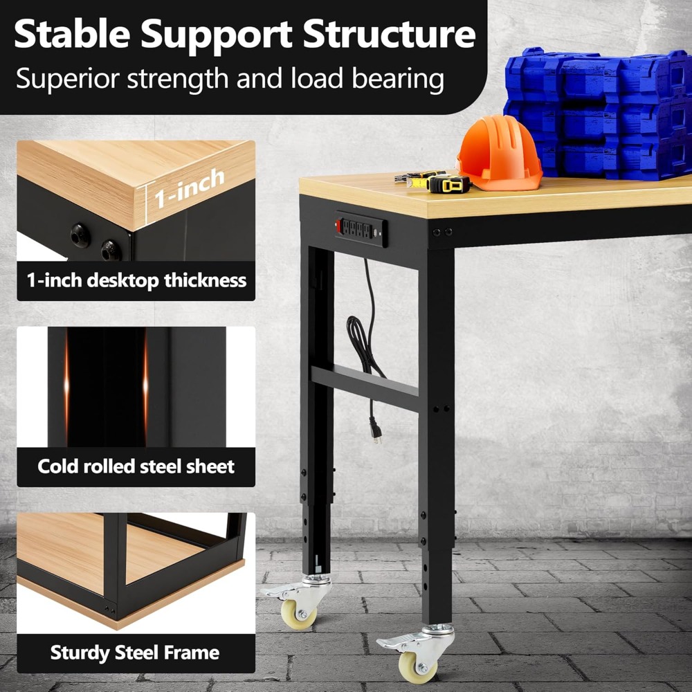 Établi réglable, banc de trava - Woodworking Garage avis et prix