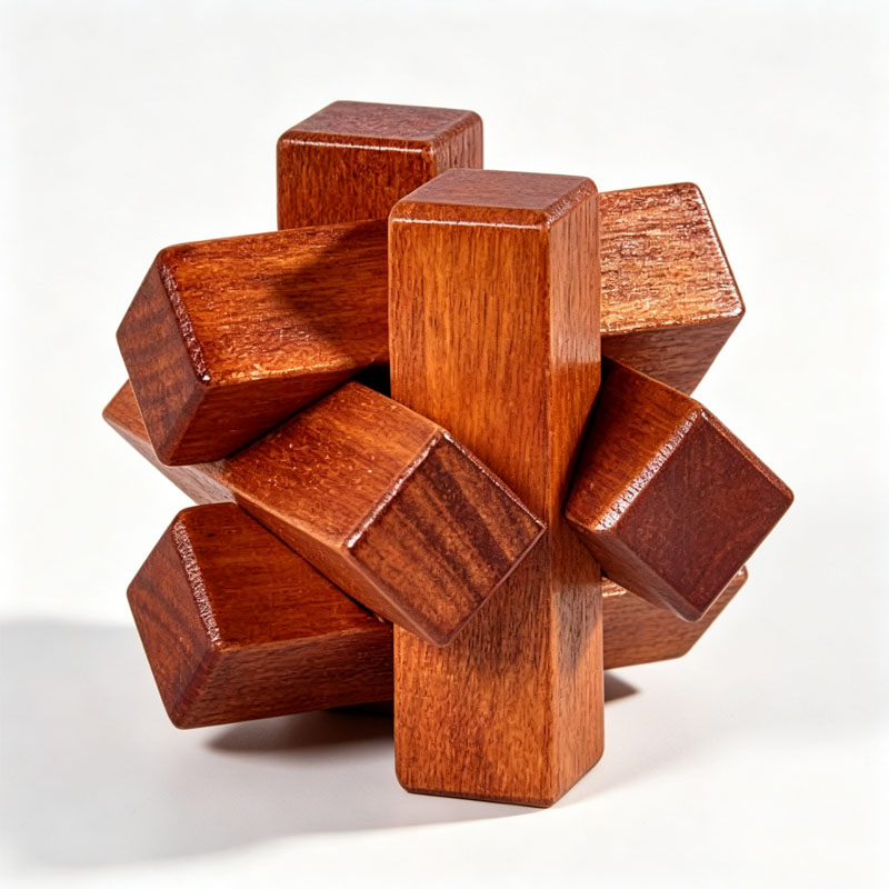 Casse-tête en bois : Défi logi - Woodworking Game avis et prix