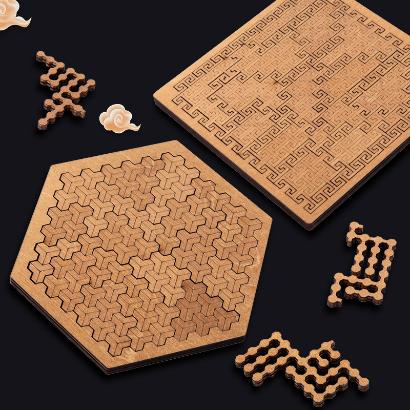 Puzzle Impossible en bois IQ p - Woodworking Jigsaw avis et prix