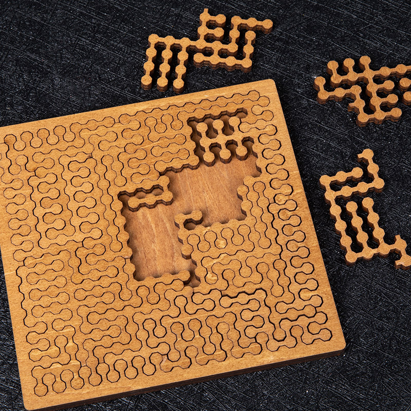 Puzzle Impossible en bois IQ p - Woodworking Jigsaw avis et prix