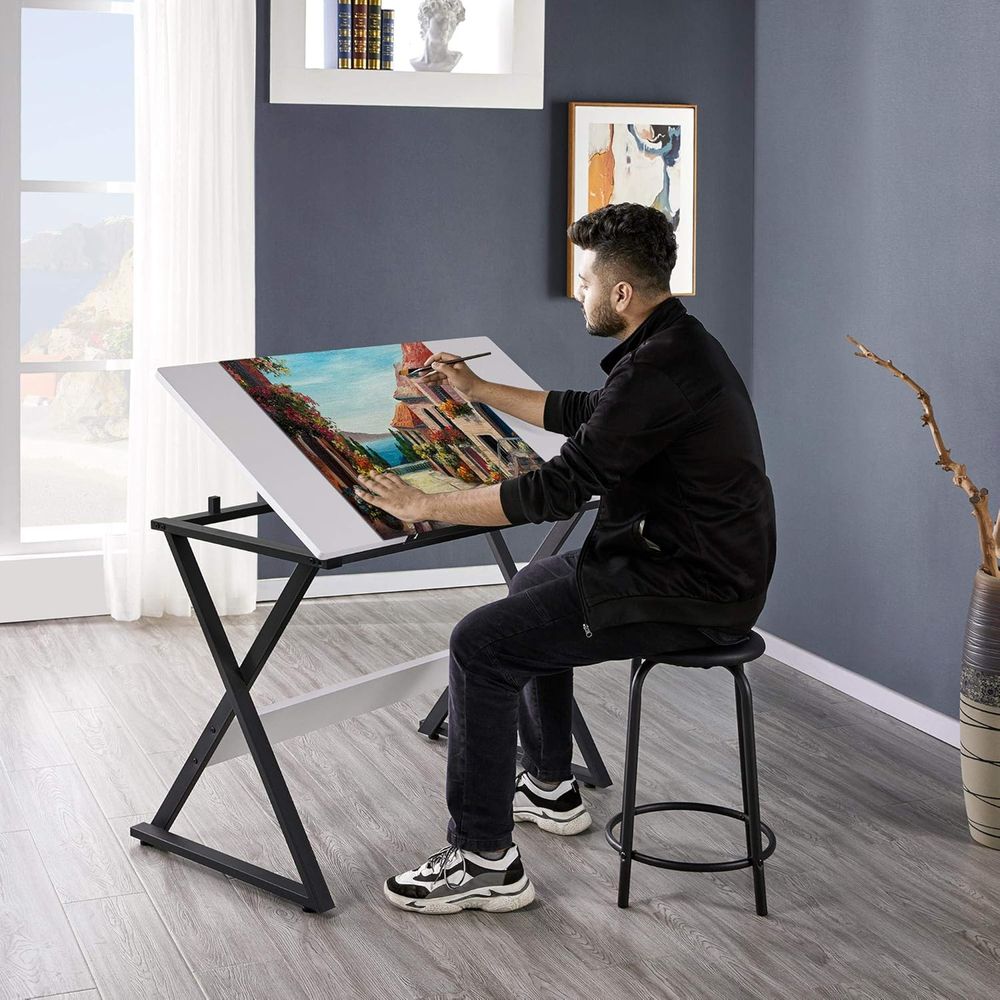 Table de dessin ou bureau d'ar - Wood Woodworking avis et prix