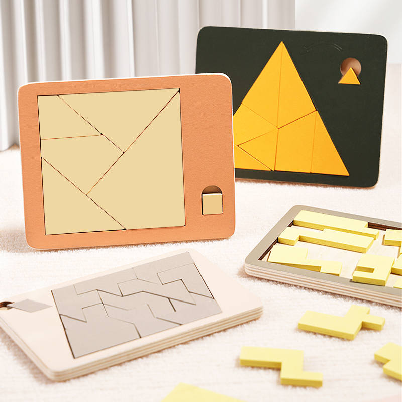 Puzzles géométriques en bois d - Woodworking Jigsaw avis et prix